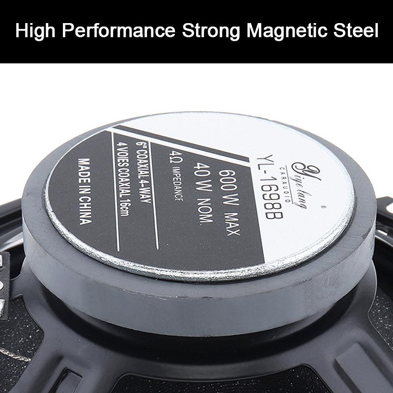 Difuzoare audio auto coaxiale YAHOO de 6,5 inci - Exportate în Japonia