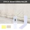 Crack Gauge Ruler Accurate Crack Monitoring Record Tool Crack Measuring Instrument For Wall Deformation