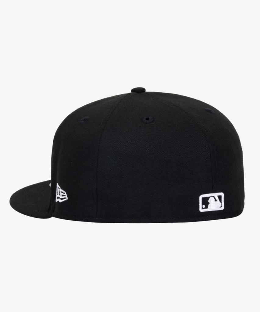New Era Mlb La Dodgers Basic Fitted Cap Black/White