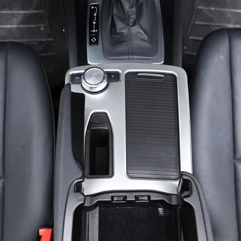 ABS Silver For Mercedes Benz C Class W204 C180 C200 2007-2013 Car Interior Decoration Trim Stickers Car Accessories