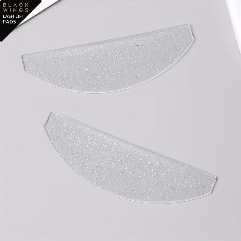 1 Pair Silicone Eyelash Perming Pads Professional Lash Curling and Lifting Tool with Sparkle Finish for Keratin Eyelash Extension