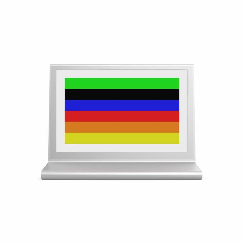 7.5-inch Double-Sided E-Ink Conference Desk Sign (CN version)