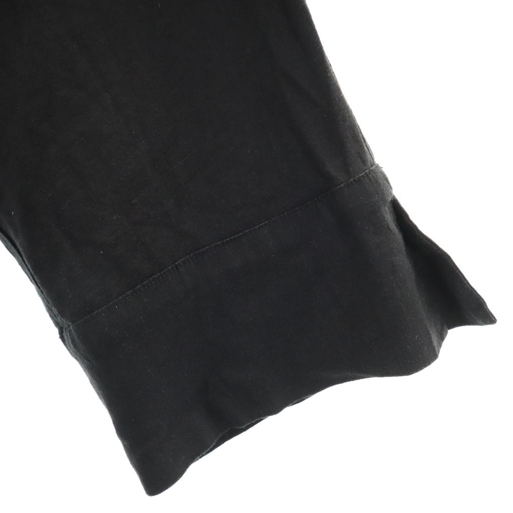 Mila Owen Linen Blend 7 minutes sleeve V neck one piece 0 black Women Used