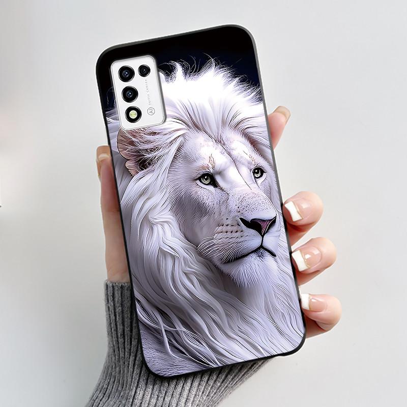 For ZTE Libero 5G III, A202ZT Soft Silicone Black Case For ZTE Libero 5G II, A103ZT Popular Pattern Panda Shockproof Shell