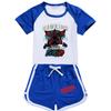 5383 Kinder Jungen Mädchen Demogorgon Print T-Shirt Shorts Sport Trainingsanzug Kleidung Set