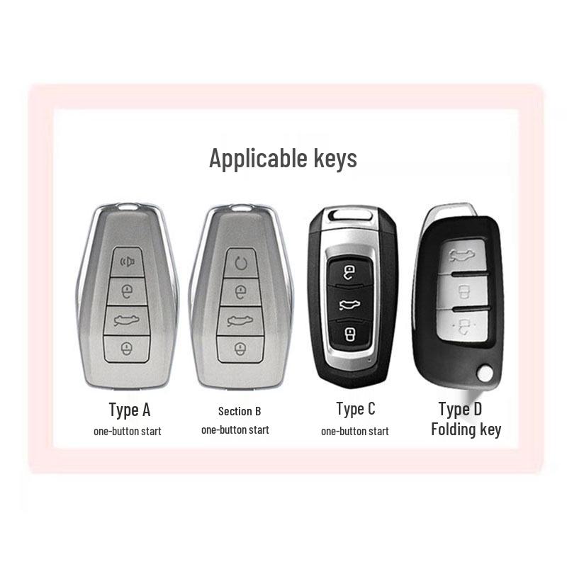 Geely Key Case for Xingyue L, Xingrui, Boyue, Bin Yue, Emgrand, Bin Rui & 4th Gen Models