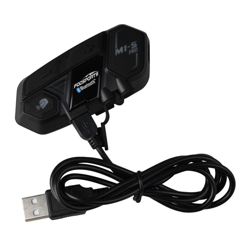FODSPORTS Charging Cable for Motorcycle Compatible with Pro and Spare Part for Pro Models Charging USB Accessory for Headsets Micro-USB Intercoms,