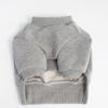 CROOKTHECHIHUAHUA Semi Crop Sweat Shirt - GRAY