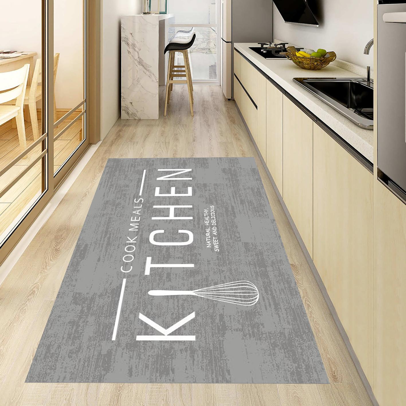

MD-LİFE HOME Моющийся кухонный ковер на нескользящей основе с цифровой печатью