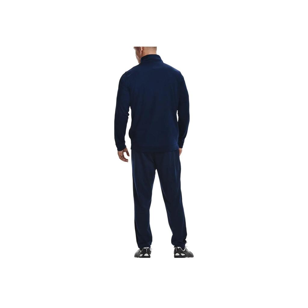 Under Armour Knitted Comfort Training Tracksuit Men Athletic Sets Navy-Blue 1357139-408