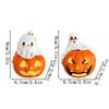 Cartoon Ghost Statue Resin Bat Ornaments Home Decoration Crafts Halloween Decorations  Outdoor