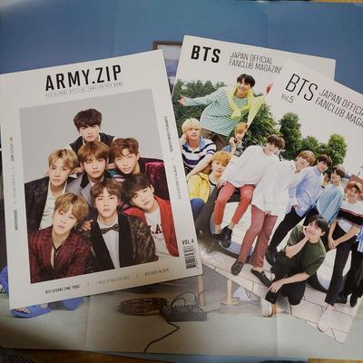 [USED] BTS ARMY.ZIP 4th Generation Photobook Japanese FC Newsletter 5-6