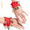 Belly Dance Accessories: Chiffon Wristbands, Bracelets, Bangles, Hand Jewelry Ornaments