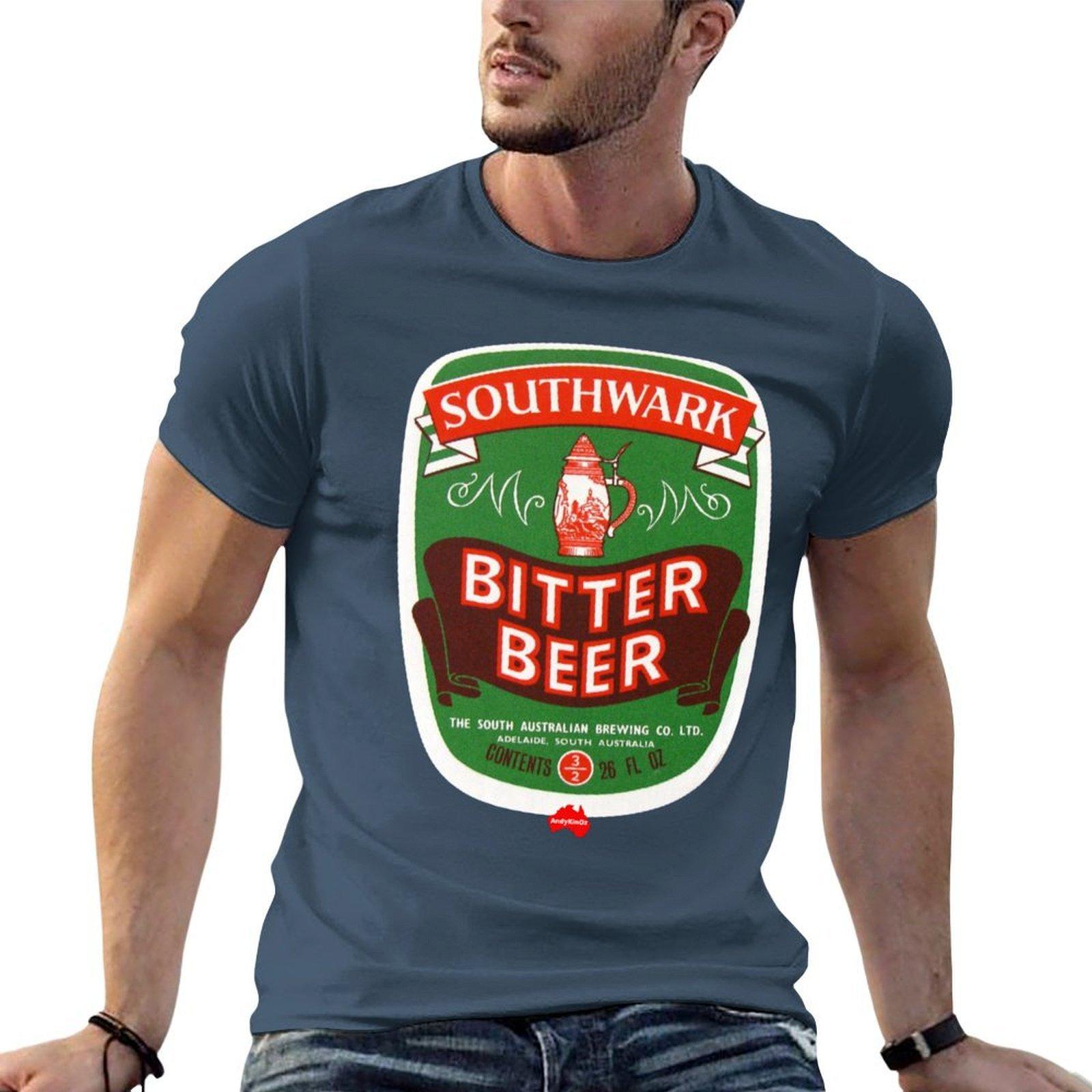 Southwark Beer of South Australia TShirt man t shirt cotton t shirt men 100 cotton luxury brand TShirt S