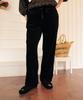 CHIQUITA Aurora Corduroy Pants Black