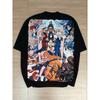 Anime Naruto Graphic T-shirt Men Women 100% Cotton DTF Printing Tee Streetwear Oversized High Quality Short Sleeve Female Male Clothing