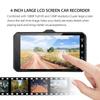4-inch Touch Screen Dash Cam for Cars 1080P Car DVR Video Recorder Rear View Camera for Vehicle 24H Parking Monitor Black Box
