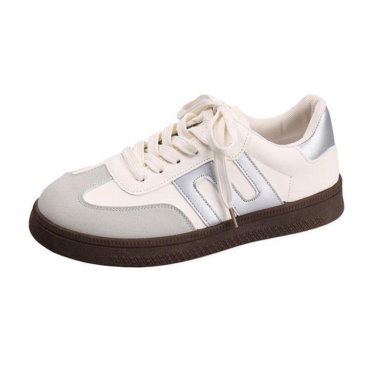 Board shoes casual sports shoes Forrest Gump shoes 2025 women's shoes popular spring and autumn versatile little white shoes retro German training