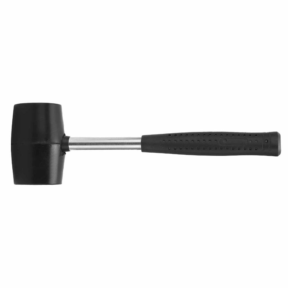 Hand Mallet Rubber Mallet Hammer Anti-Slip Handle Hand Mallet Tool Double Sided Mallet Woodworking