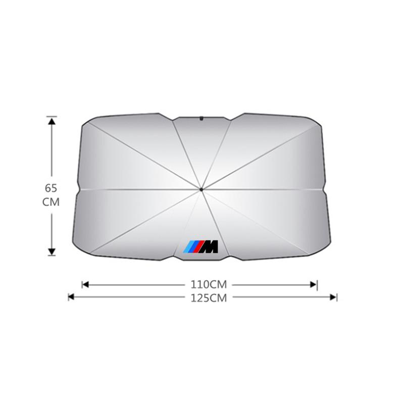 Auto Zonnescherm Paraplu Auto Voorruit Zonnescherm Deksel Voor BMW M Embleem E46 E36 E34 F10 E90 F30 E60 F30 E53 E30 E92 E87