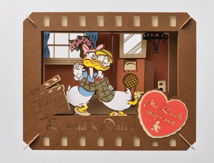 Disney Donald Loves To Dance Paper Theater