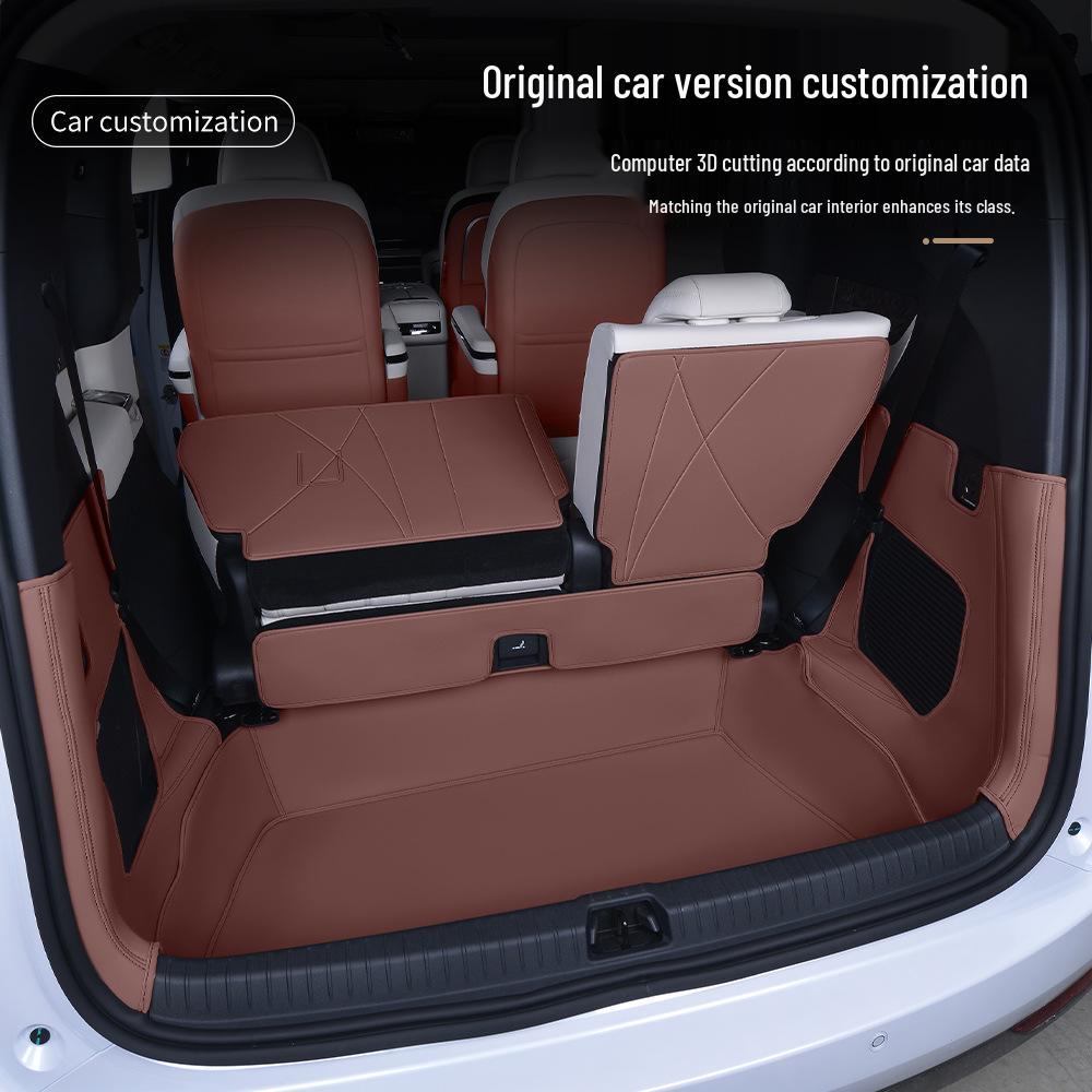 Full Coverage Trunk Mat for 2025 BYD Xia - Interior Modification Accessory