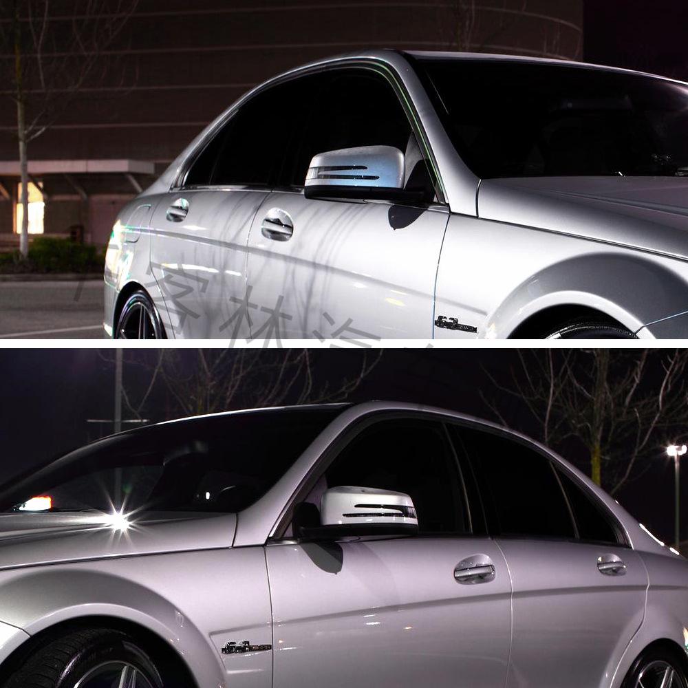 Capac crom argintiu pentru oglinda retrovizoare pentru Mercedes-Benz A B S C-Class W204 W212 W176 W221