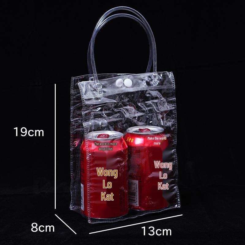 Transparent PVC Tote Bag - Customizable Gift Favor Bag