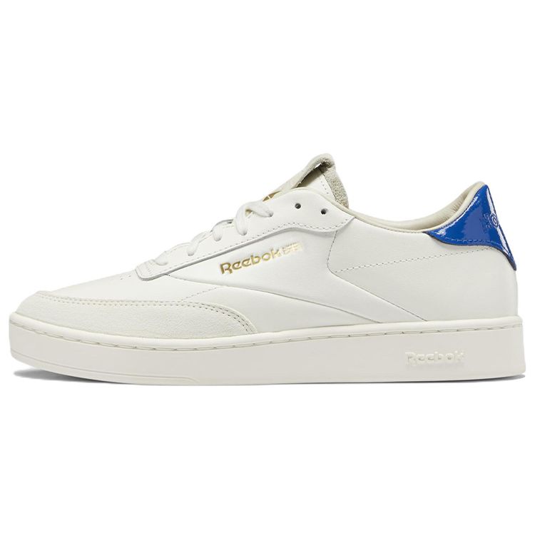 

Reebok Club C Clean Chalk Vector Синие женские кроссовки кремовые GY1384