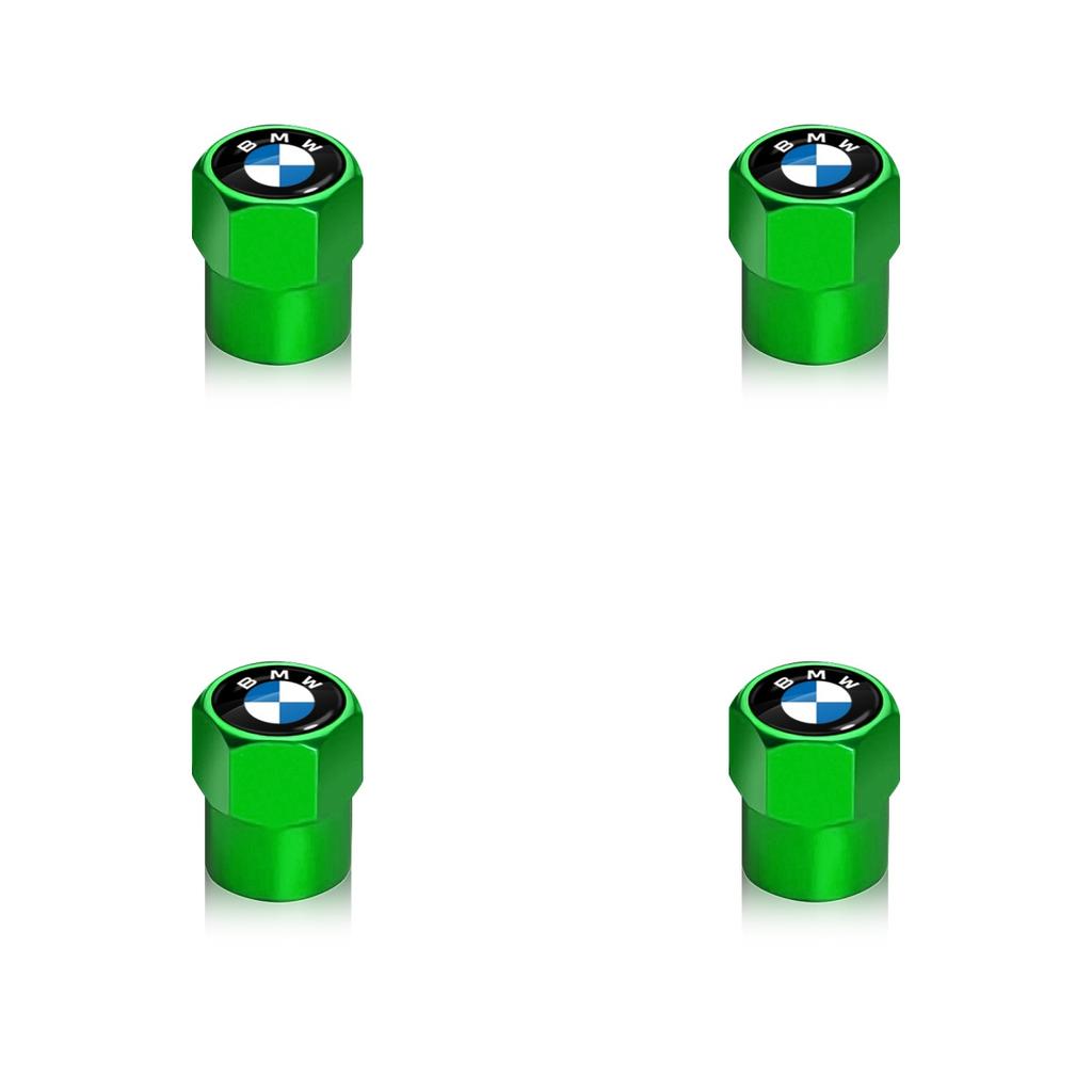 New 4Pcs Car Wheel Tire Valve Caps Air Stem Covers Accessories For BMW M E34 E36 E60 E90 E46 F10 F20 F30 X5 X6 X1 M3 M5 M6 E71