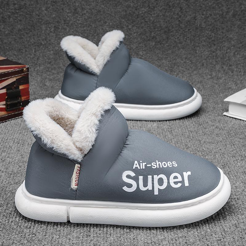 New Snow Boots For Men Winter Comfortable Cotton Shoes Lightweight Platform Men Shoes Outdoor Ankle Boots Winter Sneakers Male