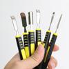 6 STÜCKE metall brecheisen aufbrechen reparatur kit handy notebook doppelkopf metall stecker haushalts handwerkzeug-set