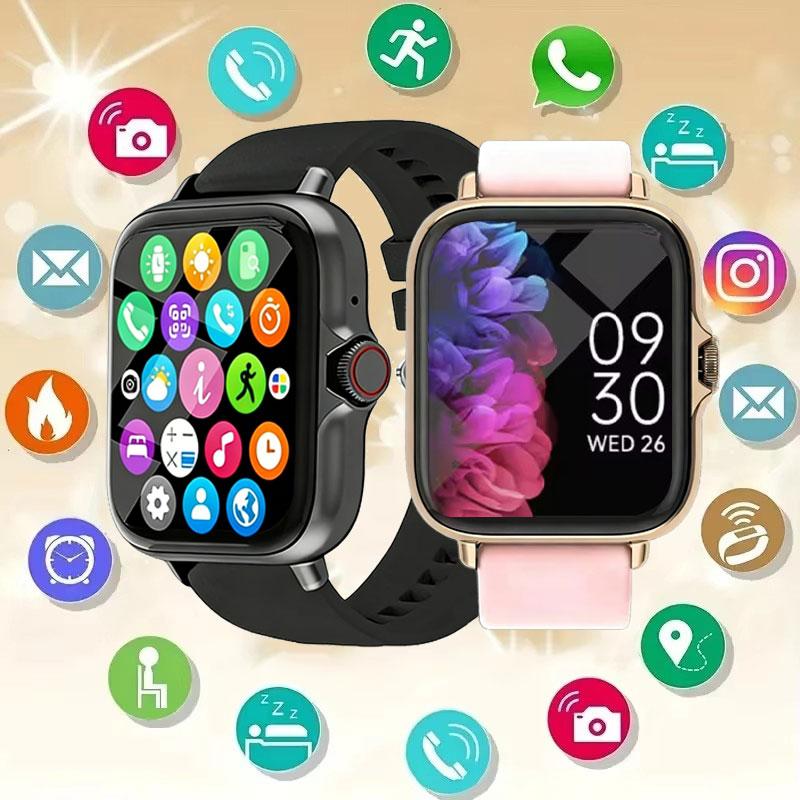 New Multifunctional Smart Watch Men Women Bluetooth Connected Phone Music Fitness Sports Bracelet Sleep Monitor watch ht30
