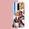 Anime Genshin Impact Cyno Zhongli Phone Case for Samsung A51 A52 A71 A12 for Redmi 7 9 9A for Huawei Honor8X 10i Clear Case