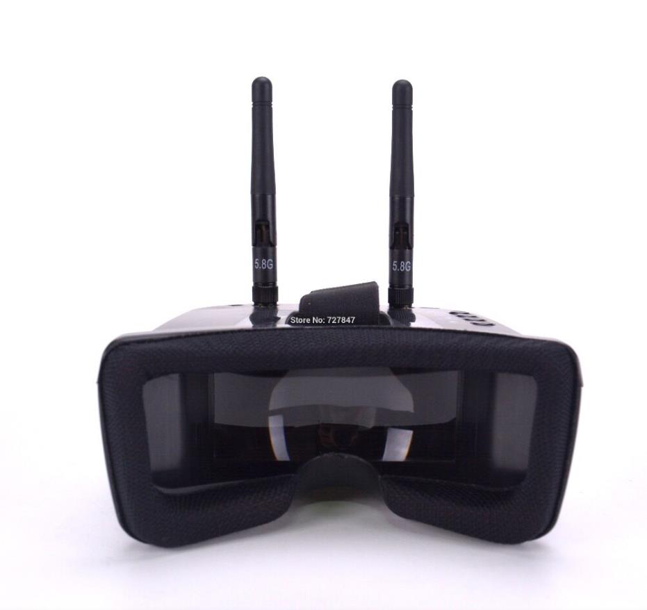 5.8G FPV Goggles 40CH 3 Inch Video Headset HD DVR Diversity FPV Goggles