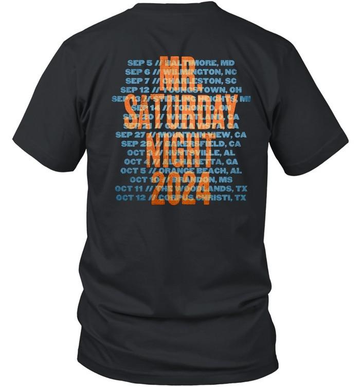 Jon Pardi Mr. Saturday Night Tour 2024 Concert Shirt Unisex T-Shirt L