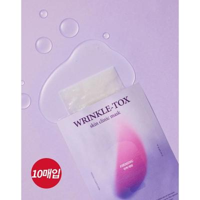 Wrinkle Tox Skin Clinic Mask 10 Sheets