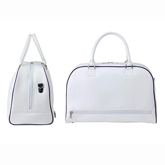 ONOFF Boston bag white x purple OV7921-01