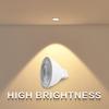 4pcs MR16 LED Spotlight GU5.3 Bulbs 5W AC 85–265V No Flicker Aluminum PC Downlight for Indoor Home Decoration