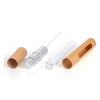 1pc 5ml Portable Perfume Bottle Mini Metal Sprayer Refillable Aluminum Empty Glass  Atomizer Travel Women Cosmetic Containers