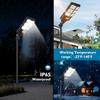 VUAA 2 Pack Solar Street Lights Outdoor Waterproof, 6500K 10000LM LED Solar Lights for Outside Dusk to Dawn, Outdoor Flood Lighting with Motion