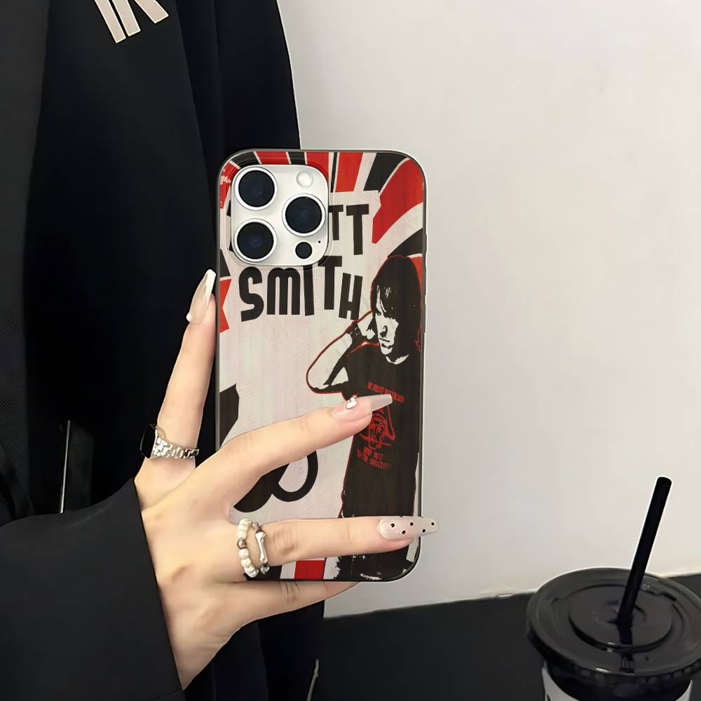 Эллиотт Смит Figure 8 Для IPhone 17 16 15 14 13 12 11 Pro Max Plus Pro Гофрированный Ударопрочный Матовый Чехол для Телефона