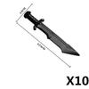 Military Building Blocks Medieval Middle Ages Solider Spartan Warrior Crusader Knights Figures Weapons Sword Spear Crossbow MOC