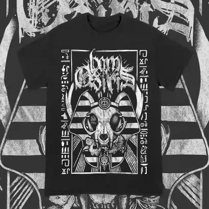 BORN OF OSIRIS Band T-Shirt Men's Summer Street Crew Neck Short Sleeve Cotton Comfortable Loose Men's and Women's Clothing