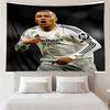 Kylian Mbappé Tapestry for Bedroom Aesthetic Classroom Tapestries Wall Hanging for Living Room Dorm Office,Ideal Creative Gift