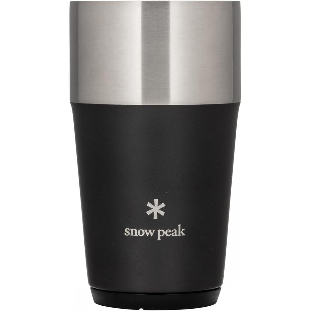 Snow Peak  Snow Peak  Thermo Tumbler 360 470 470ml Single Item Black