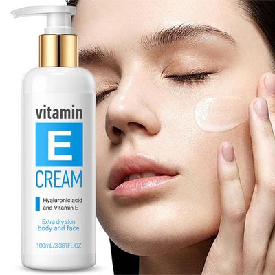 Vitamin E Cream-Long-Lasting Moisturizing Lotion for All Skin Types, Quick Absorption, Non-Greasy Formula for Hydrated, Smooth Skin, 100ml
