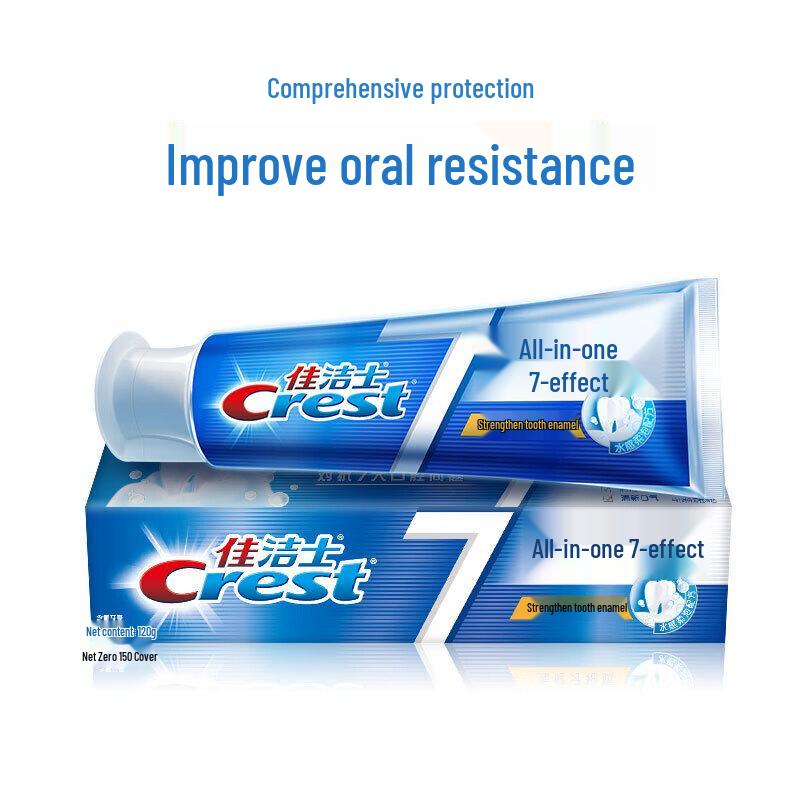 Crest All-in-One 7-Effects Fluoride Toothpaste