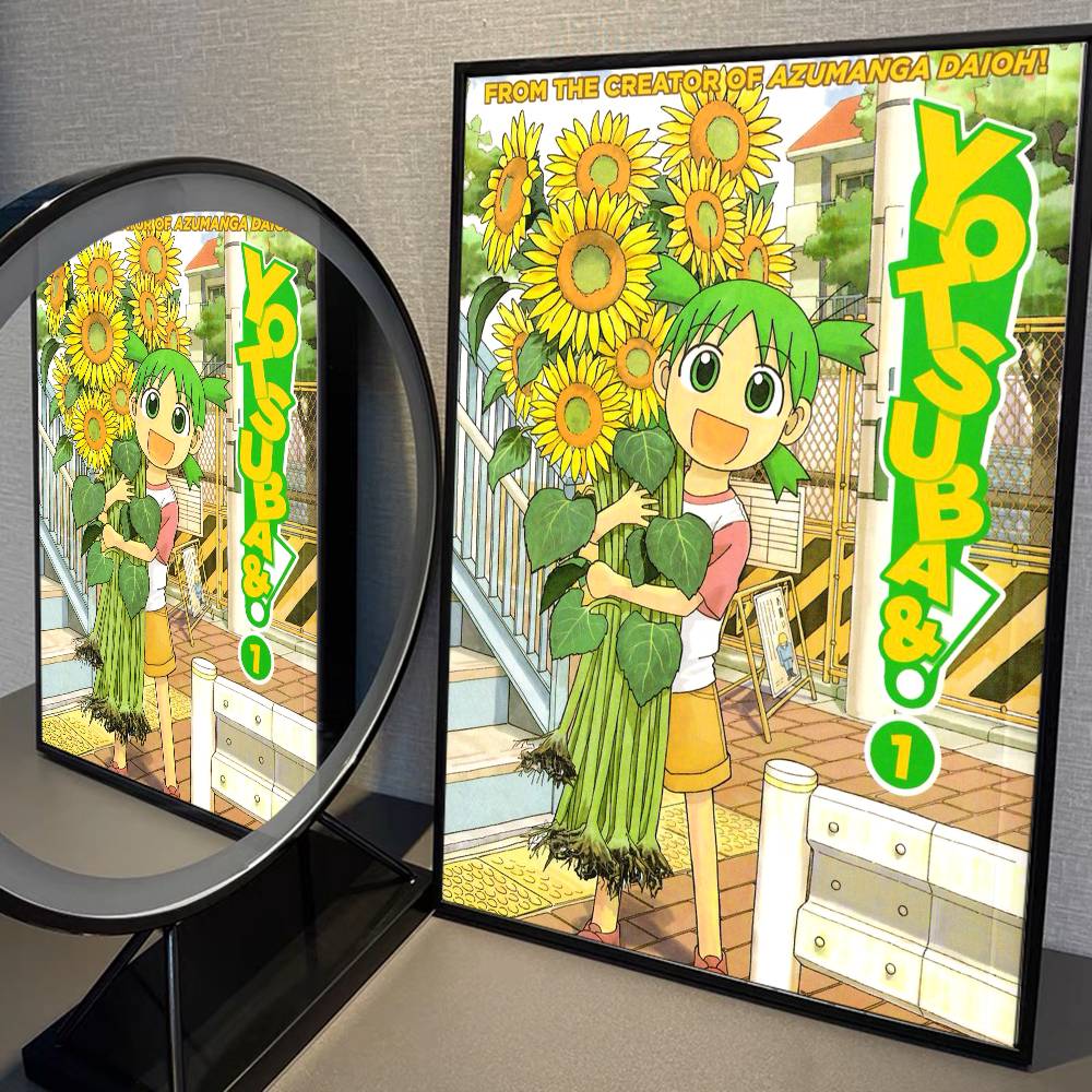 Anime Y-Yotsuba Sweet Classic Movie Good Quality Prints and Posters Waterproof Paper Sticker Coffee House Bar Posters