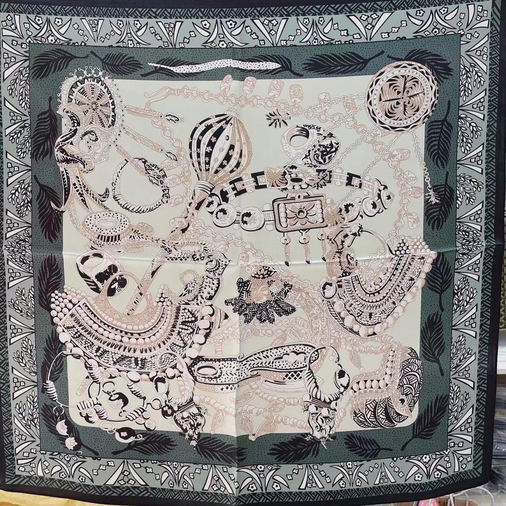 Hangzhou 100% eșarfă de mătase naturală reală pentru femei, bandană, eșarfe pătrate, eșarfe, eșarfă Mulberry, modă de lux de înaltă calitate, hijab